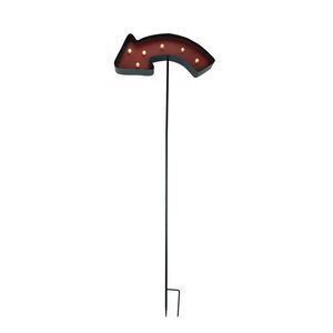 Scratch & Dent LED Lighted Directional Arrow Garden Stake